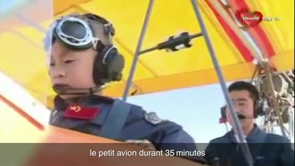 Pilote d'avion à 5 ans