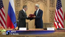 Syrie: Kerry espère que la destruction des armes chimiques va continuer