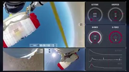 Le saut de Felix Baumgartner de la stratosphère comme si vous y étiez