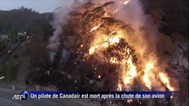 Les incendies en Australie filmés par un drone