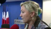 Marine Le Pen commente la politique économique menée par le gouvernement