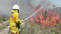 Incendie en Australie: les pompiers craignent une montée des températures