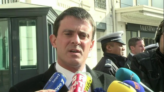 11 novembre: manifestants d'extrême droite selon Valls
