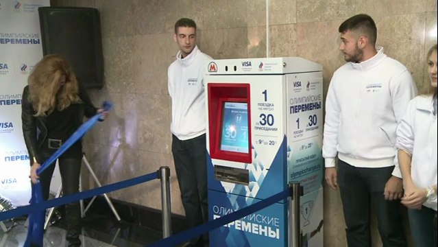 JO de Sotchi: A Moscou, un ticket de métro coûte... 30 flexions