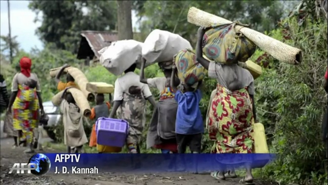 RDC: plus de 600 déplacés vivent dans une école