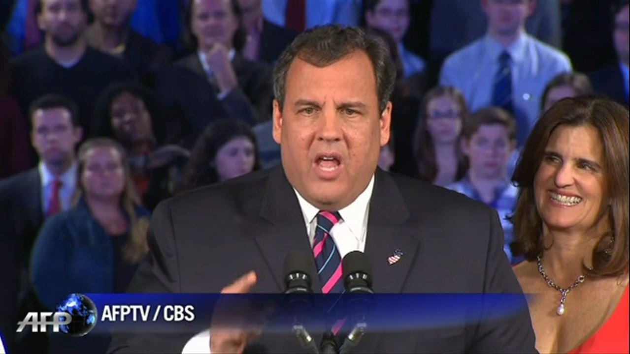 Le républicain Chris Christie réélu gouverneur du New Jersey
