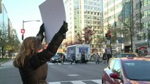Washington : des pancartes pour rendre les gens heureux