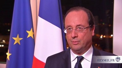 Déclaration de Hollande sur l'affaire du tireur de Paris