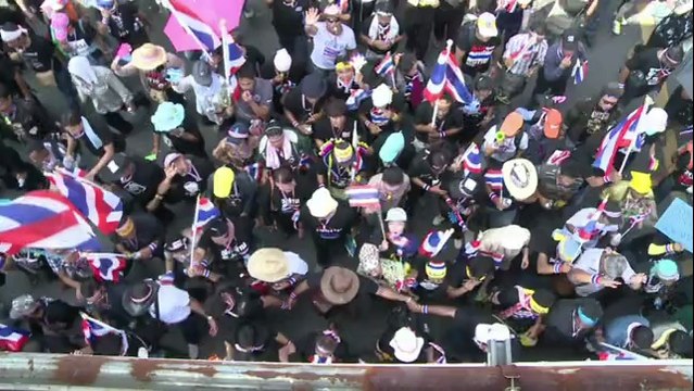 Thaïlande: Des manifestants réclament le départ de la Première ministre