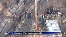 Déraillement meurtrier d’un train à New York