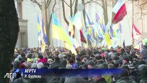 Ukraine: des milliers de manifestants pro-Europe continuent de se mobiliser