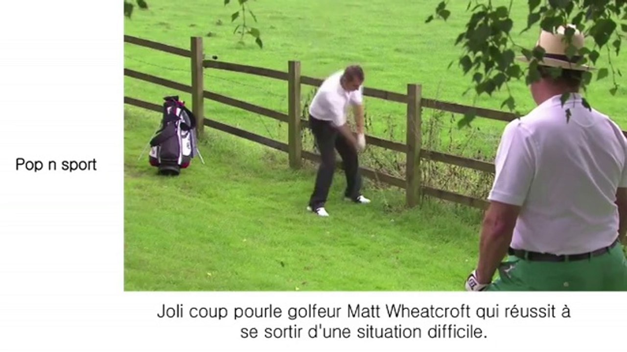 Un atterrissage difficile, une chute impressionnante et un dessin plus que réaliste