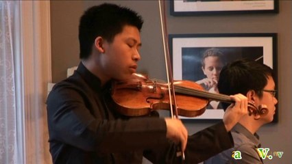 Le jeune violoniste de 17 ans, Kerson Leong à la Maison de la Musique de Sorel-Tracy