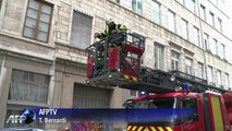 Tempête de Noël: les pompiers mobilisés à Lyon