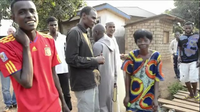 Centrafrique: Bangui, quartier popumaire de Kina