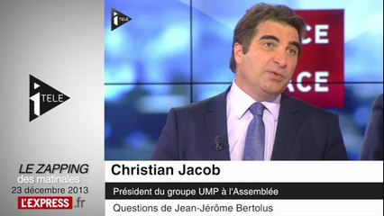 Blague d'Hollande: Jacob espère "qu'il quittera ses habits de petit blagueur pour devenir le Président de la République"