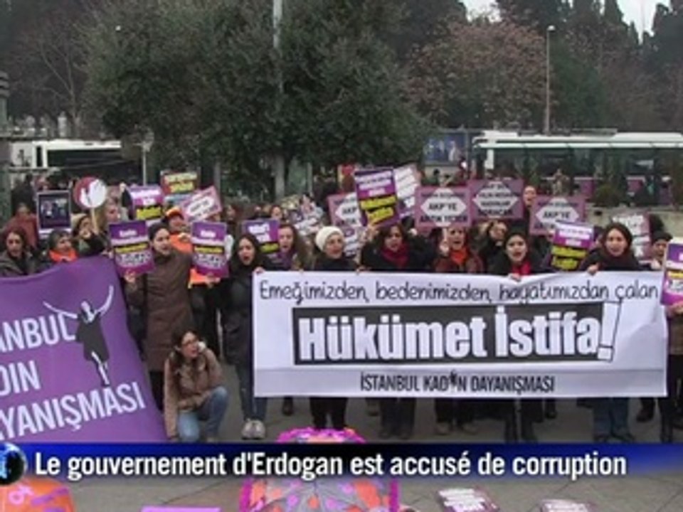 Turquie: des manifestants ont réclamé une nouvelle fois le départ d'Erdogan