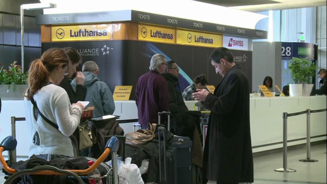 Grève surprise des salariés de Lufthansa ce matin à Roissy