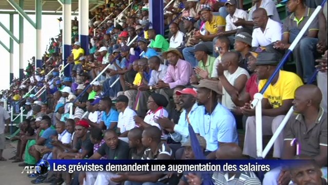 Afrique du Sud: grève dans les mines de platine de Marikana