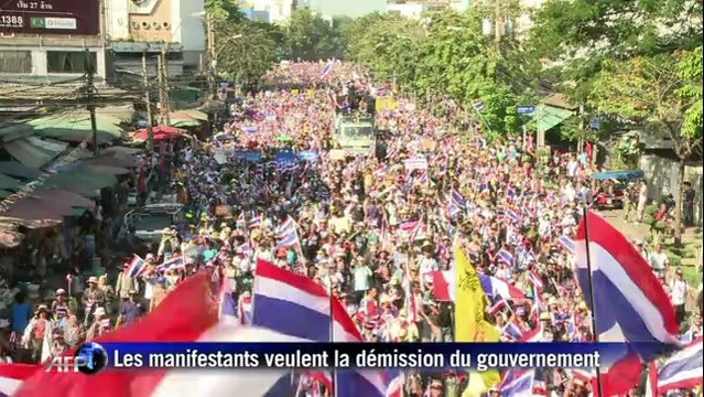 Thaïlande: les manifestants ont lancé leur opération de paralysie de Bangkok