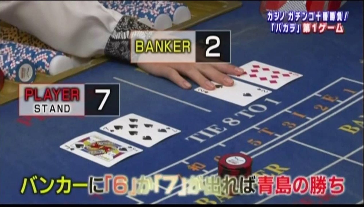 カジノ 萬遊記 ミディバカラ編