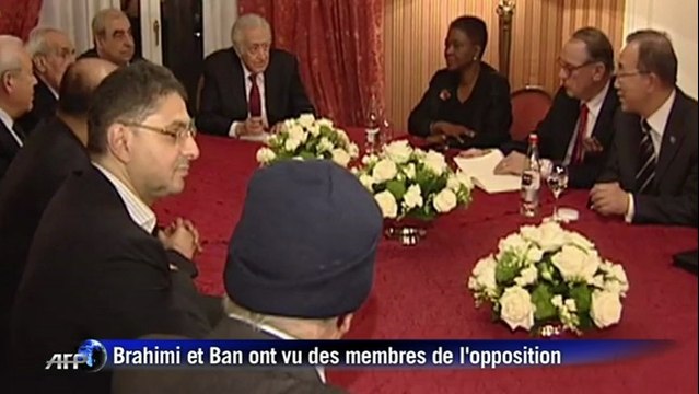 Suisse: début de la conférence de paix sur la Syrie