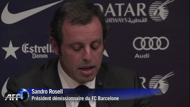 FC Barcelone: démission du président