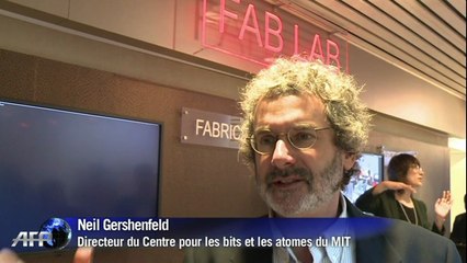 Au forum de Davos, le Fab Lab promeut l'impression 3D
