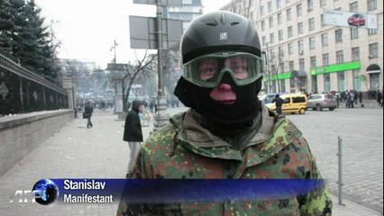 Ukraine: 3e jour de manifestation à Kiev