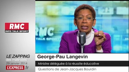"Il n'est pas question d'enseigner la théorie du genre" dans les écoles, assure George Pau-Langevin