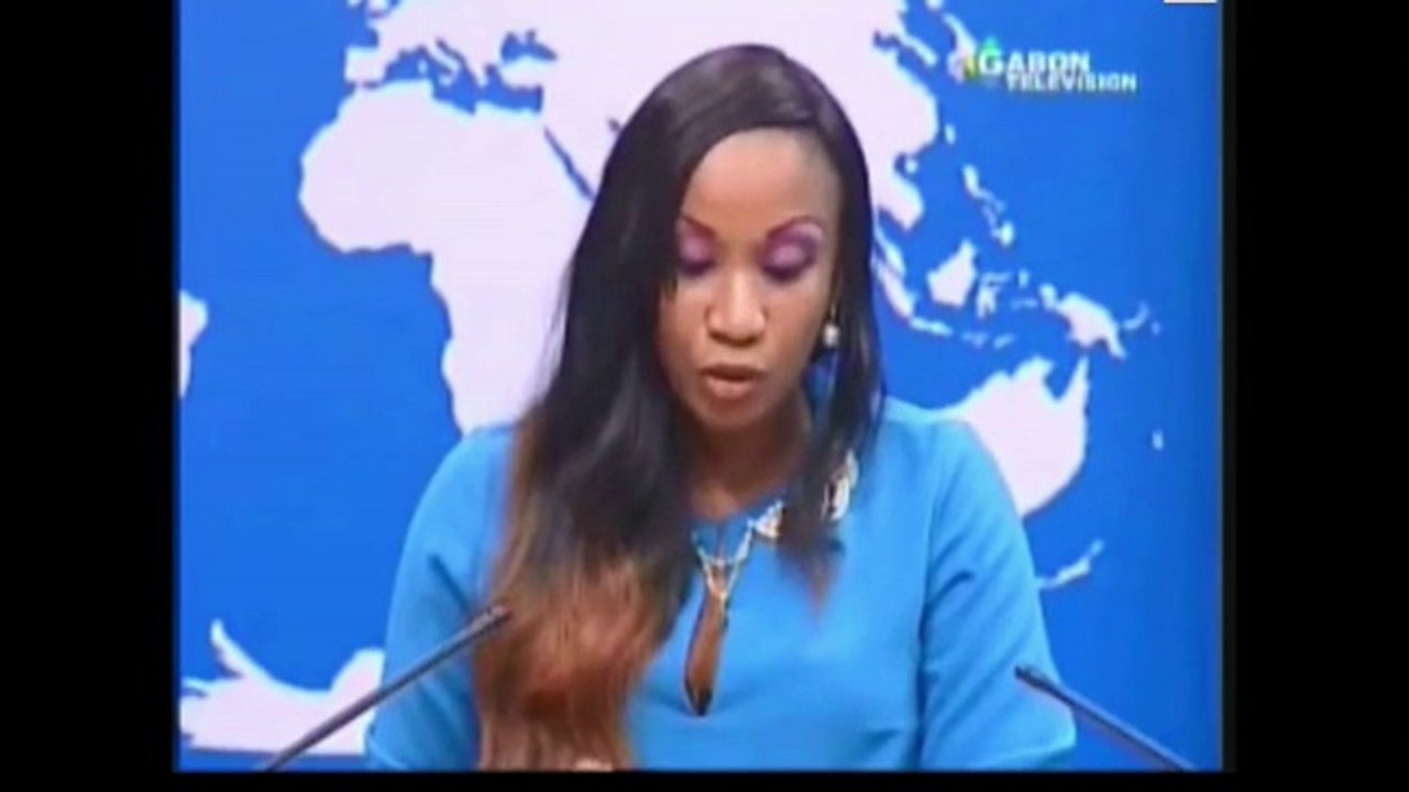 Le lapsus d'une journaliste sur Gabon TV