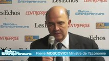 Pierre Moscovici Salon des Entrepreneurs de Paris