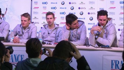 JO 2014: Jason Lamy fière de porter les couleurs du drapeau français