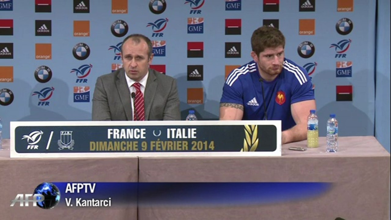 Le XV de France bat l'Italie au Tournoi des six nations