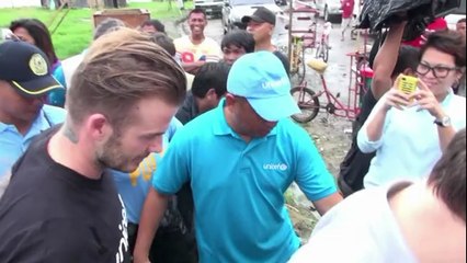 Philippines: David Beckham ambassadeur de l'UNICEF
