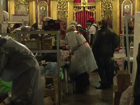 Ukraine: les manifestants toujours présents sur la place Maïdan