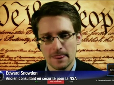Edward Snowden en vidéo au salon SXSW
