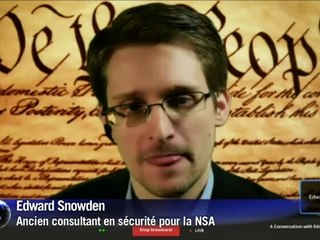 Edward Snowden en vidéo au salon SXSW