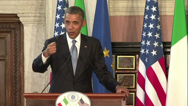 Barack Obama très ému par sa rencontre avec le pape