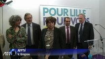 Aubry réélue à Lille pour un troisième mandat