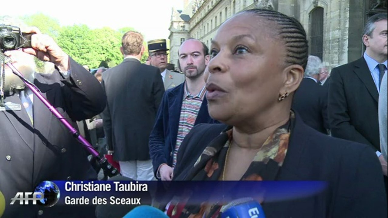 Hommage aux Invalides à "l'homme libre" Dominique Baudis