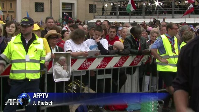 Vatican: Jean XXIII et Jean Paul II Canonisés