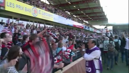 Guingamp: les vainqueurs de la Coupe de France 2014 ont été accueillis par des milliers de personnes