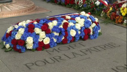 François Hollande célèbre l'anniversaire du 8 mai 1945