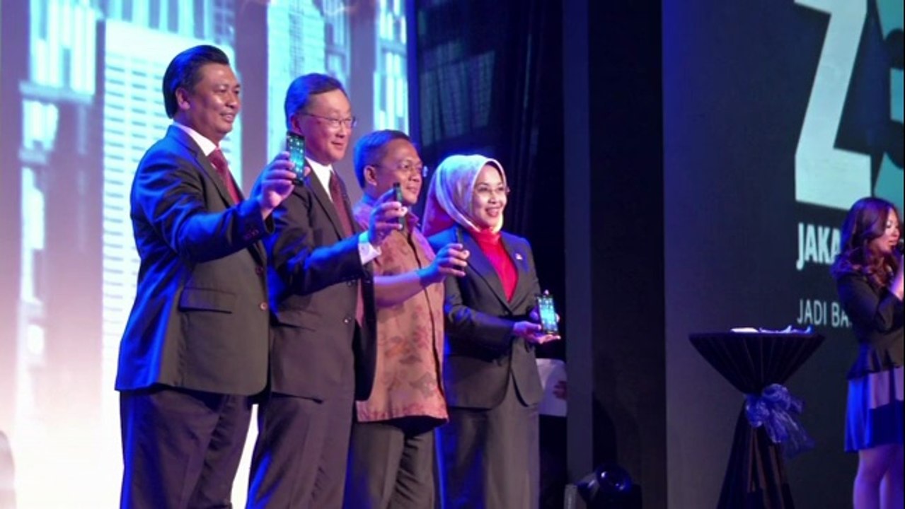 BlackBerry lance un smartphone à écran tactile en Indonésie