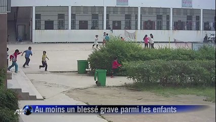 Chine: huit écoliers agressés au couteau par un forcené