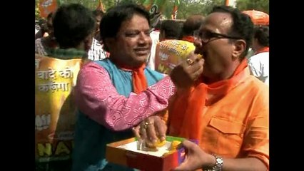 Inde: scènes de liesse après la victoire de Modi aux élections