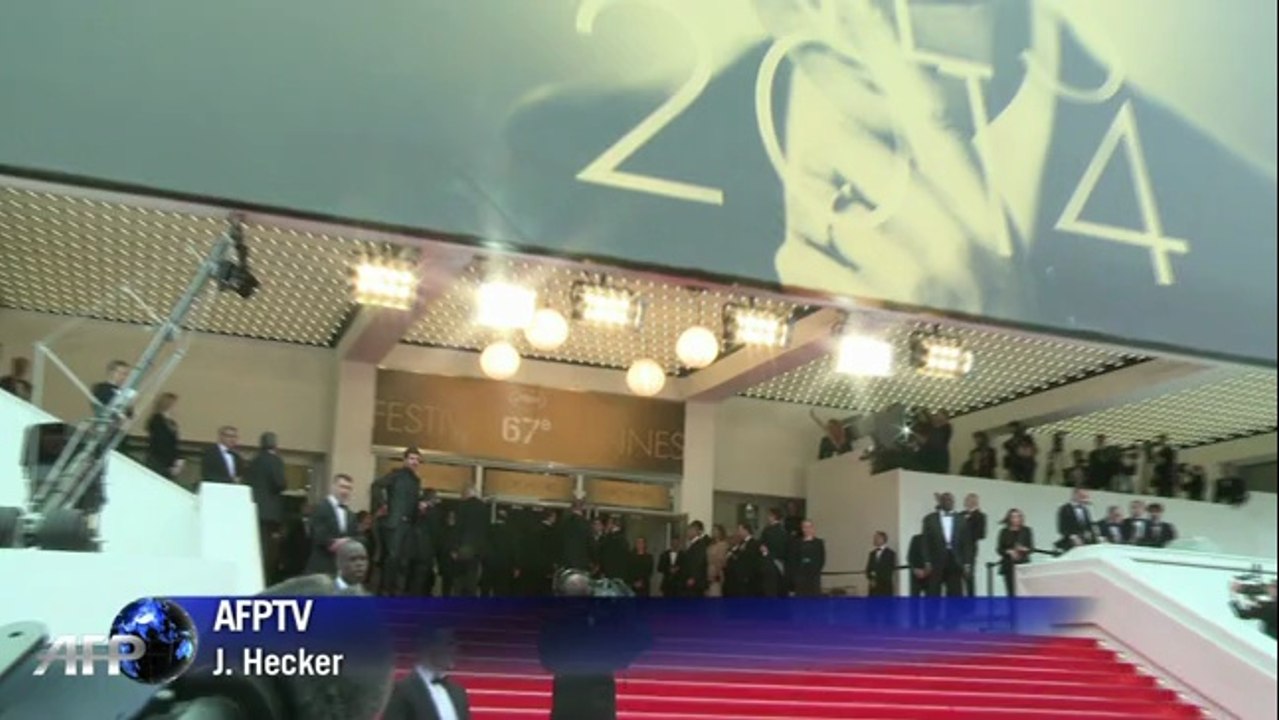 Cannes: montée des marches du film the Foxcatcher