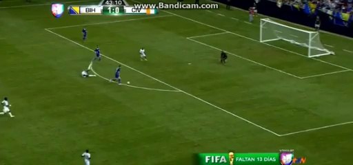 Edin Džeko, promašaj (Obala Slonovače)