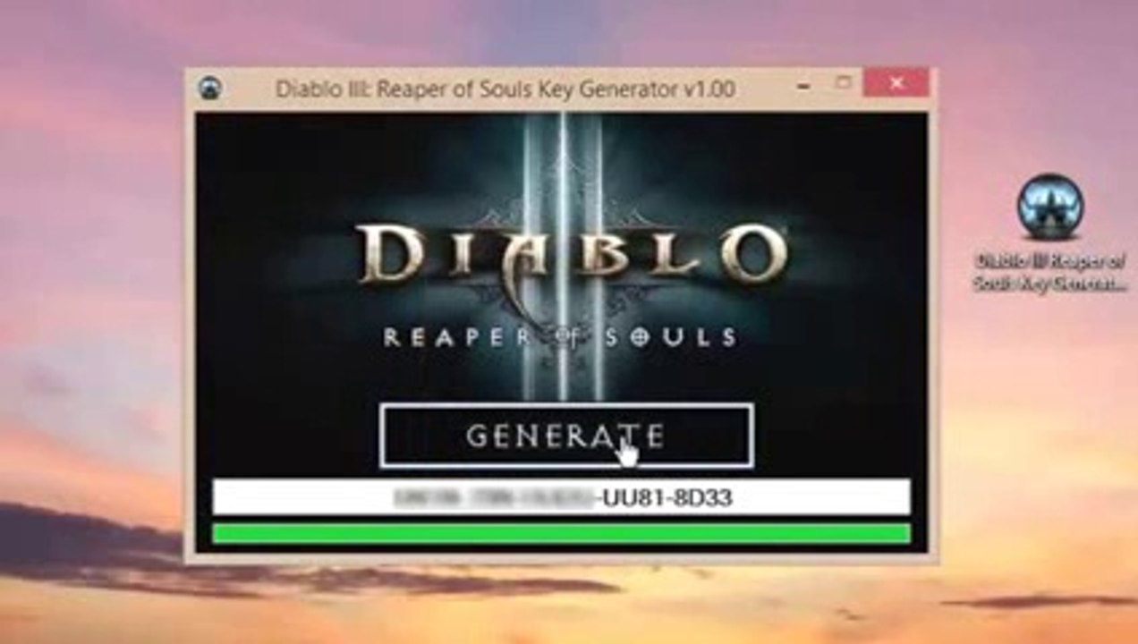 Free and Updated Diablo III Reaper of Souls Keygen - No surveys